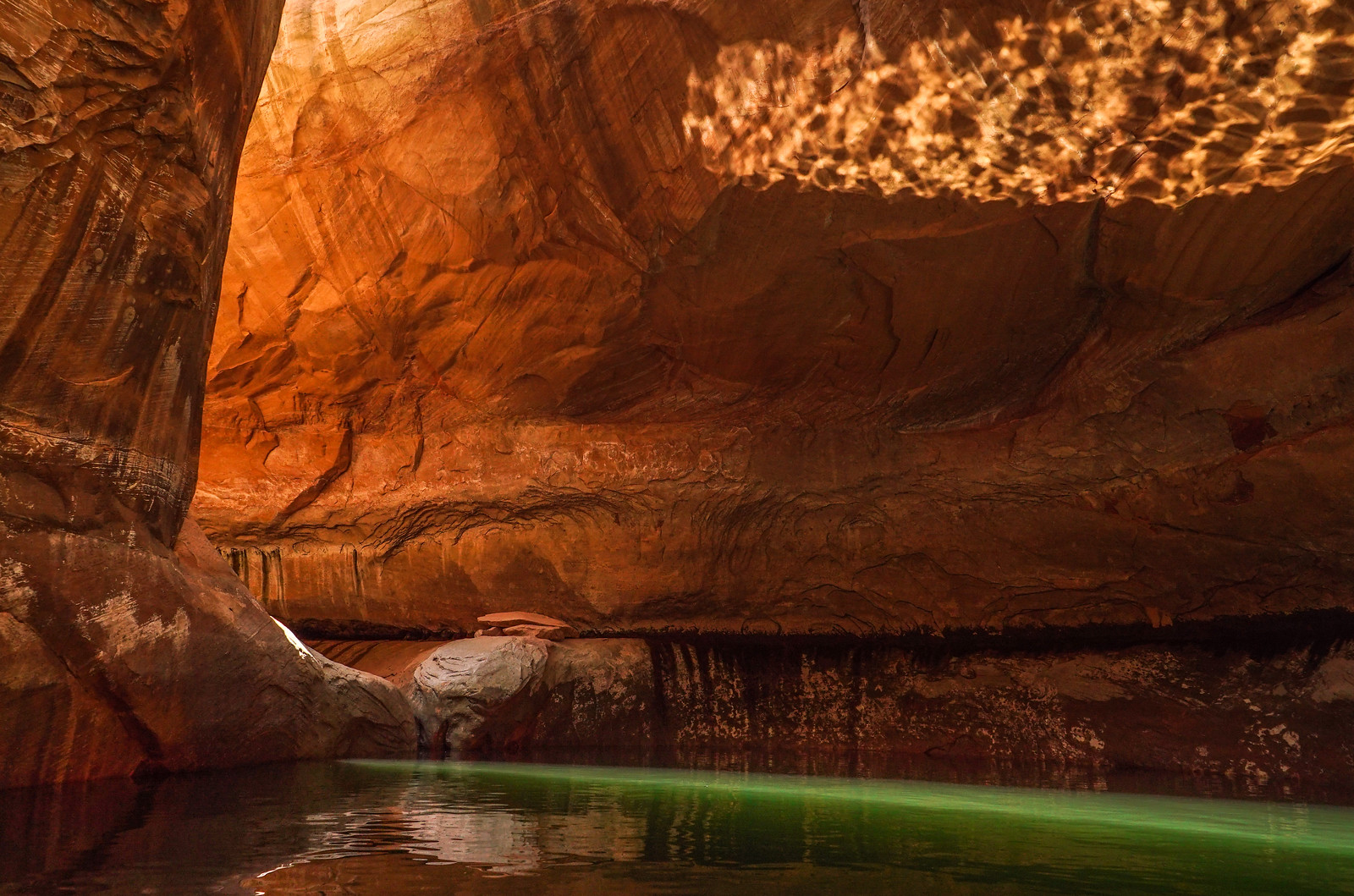 Scenic canyon landscape photo